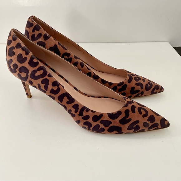 Stuart Weitzman Shoes - Stuart Weitzman Leopard Print Heels